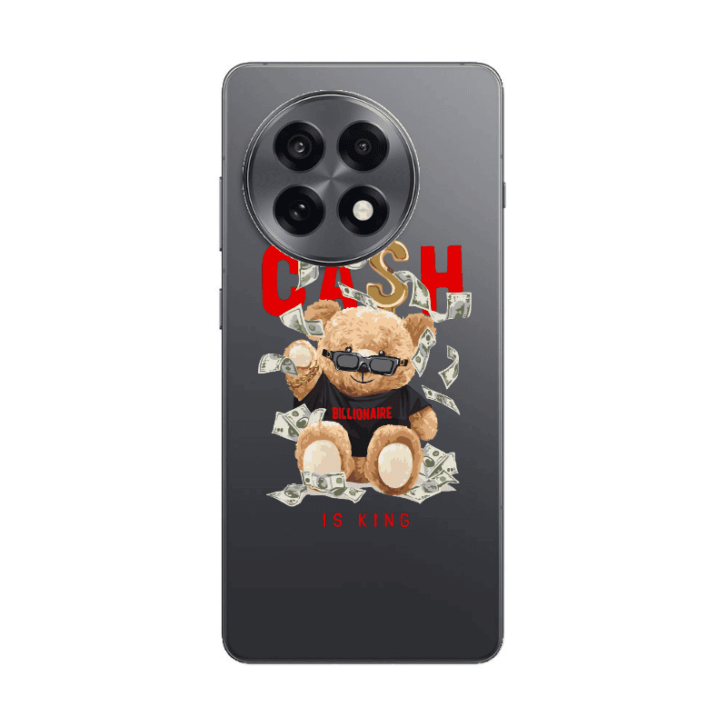 Oneplus 13 R Cash is king Transparent Silicone TPU Θήκη